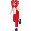 Fato de Sonic Kigurumi Knuckles para menino