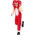 Fato de Sonic Kigurumi Knuckles para menino