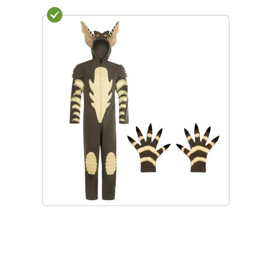 Fantasia adulta listrada - Gremlins