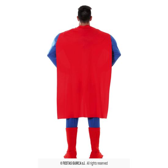 Fantasia de super-herói adulto de super-homem Fantasia de super-herói adulto de super-homem