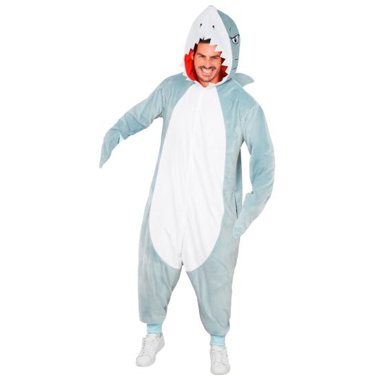 🦈 Fantasia de Tubarão Unissex para Adultos