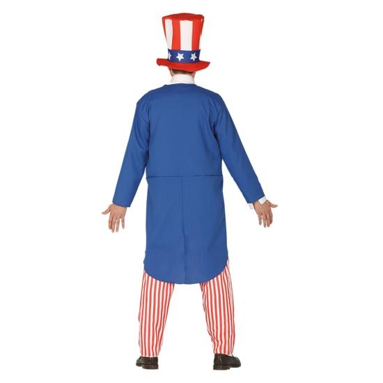 Fato Tio Sam Patriot tamanho adulto