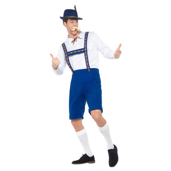 Fato tirolês Oktoberfest tamanho adulto