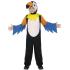 Fantasia infantil de tucano – Macacão com capuz para festas de carnaval e escolares.