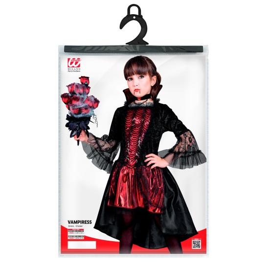Fantasia de vampiro infantil para meninas