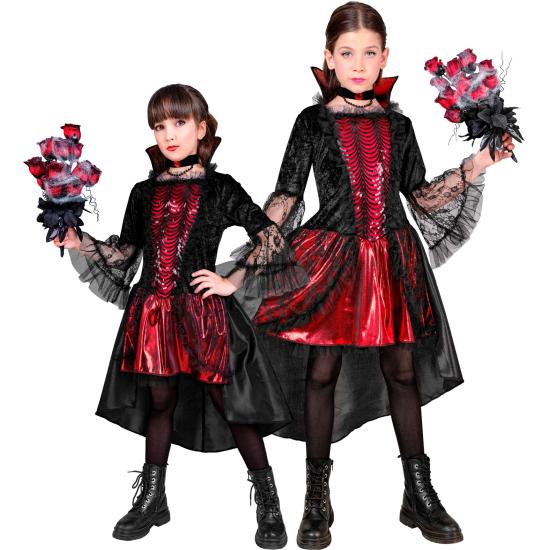 Fantasia de vampiro infantil para meninas