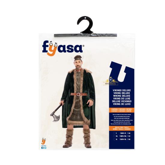 Traje Viking de Luxo para Homens