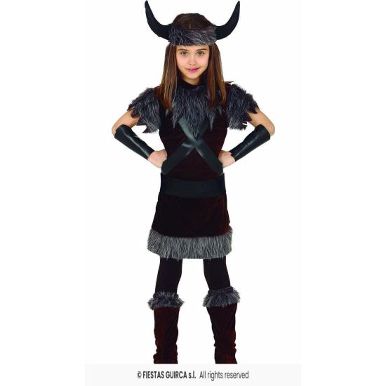 Fato de viking nórdico tamanho criança