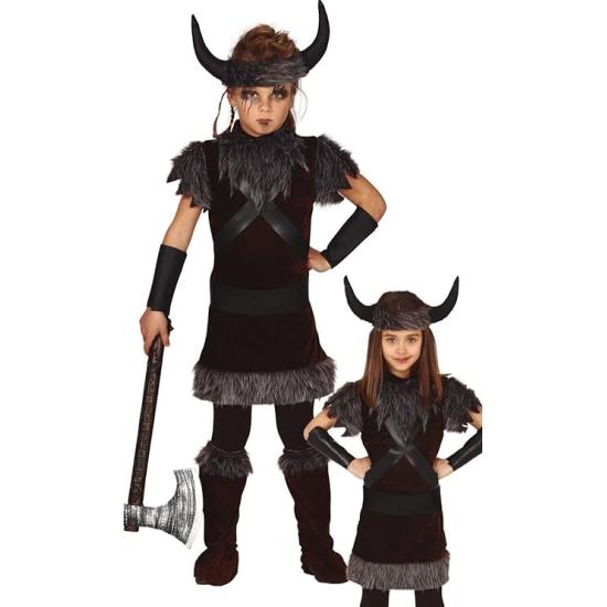 Fato de viking nórdico tamanho criança