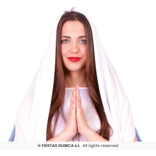 Fato de Virgem Maria para adulto