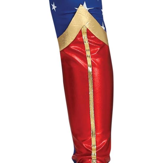 Fantasia econômica de Mulher-Maravilha para adulto