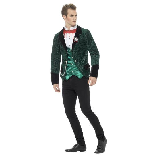 Fantasia adulta de vampiro vitoriano de luxo