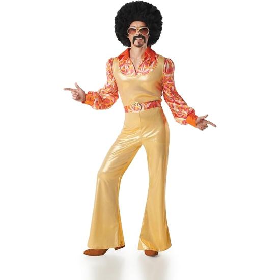 🕺 Fantasia Masculina de Disco de Ouro dos Anos 70