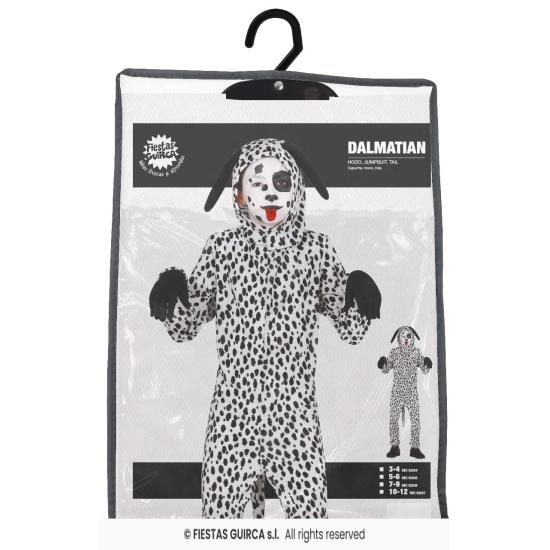 Fato de dálmata 101 em tamanho infantil