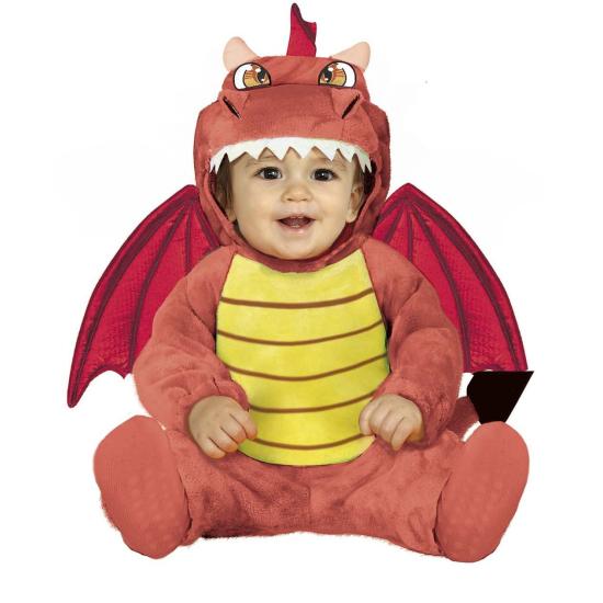 Fantasia de dragão vermelho Baby Story Fantasia de dragão vermelho Baby Story