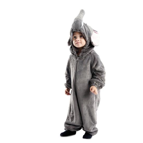 Fantasia infantil de elefante da selva