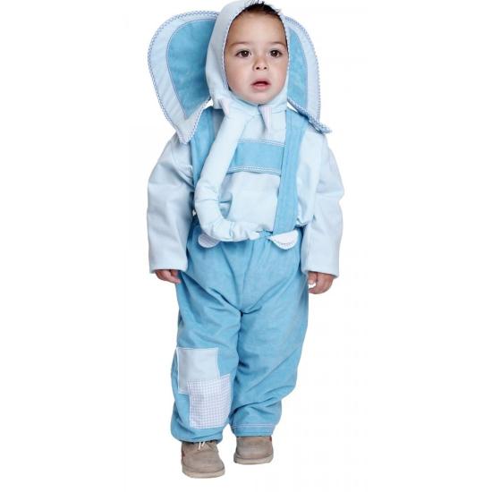 Fato de Elefante Azul tamanho 18 meses Fato de Elefante Azul tamanho 18 meses