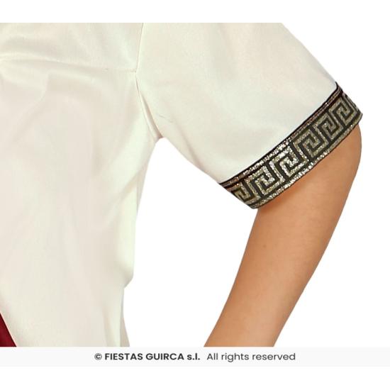 Fato de imperador romano infantil