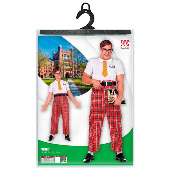 Fantasia de nerd para adulto