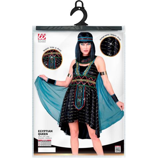Fantasia de faraó Cleópatra para mulher