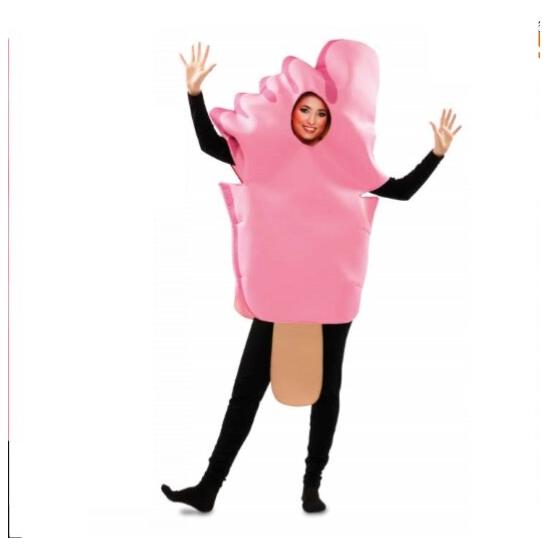 Fantasia Unissex de Torta de Sorvete Frigor Fantasia Unissex de Torta de Sorvete Frigor