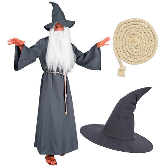 Fantasia adulta de Gandalf Senhor dos Anéis