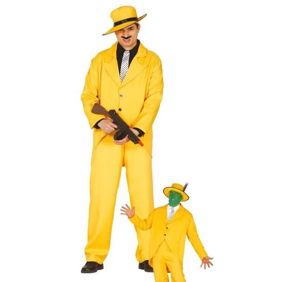 Fantasia de máscara de filme de gangster para adultos Fantasia de máscara de filme de gangster para adultos