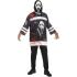 Fantasia de hóquei Ghost Face – Terror esportivo para adultos