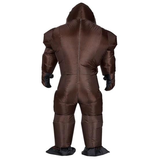 Fato de gorila insuflável para adulto