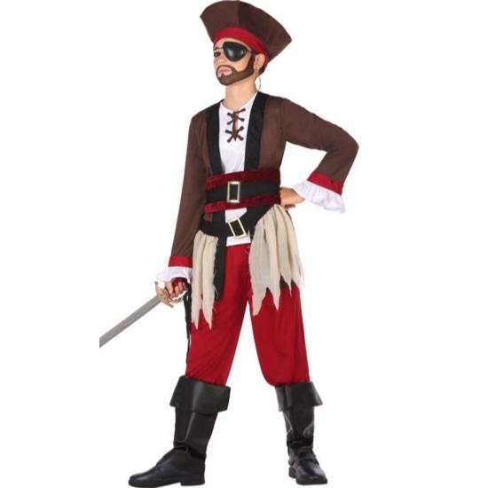 Fato de Capitão Pirata dos Grandes Mares para criança Fato de Capitão Pirata dos Grandes Mares para criança