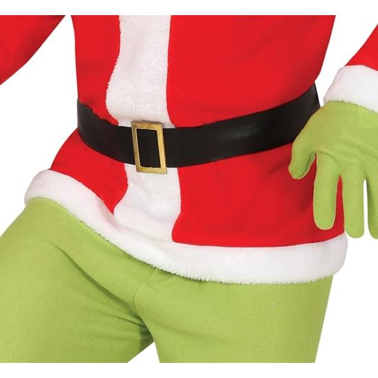 Fantasia de Grinch para adultos no Natal