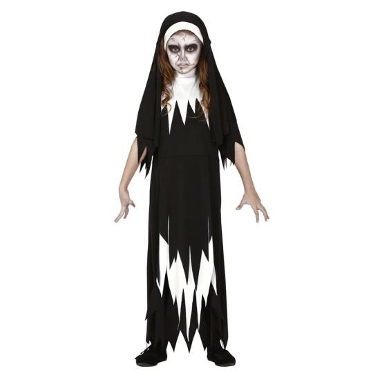 Fantasia de freira de Halloween
