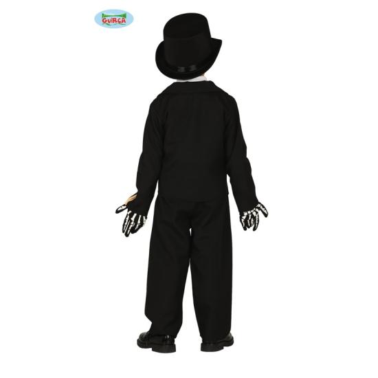 Fato de Halloween de Sr. Esqueleto para criança