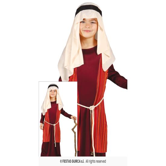 Fantasia Hebraica de Pastor Vermelho Infantil