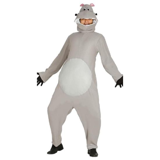 Fato de hipopótamo para adulto