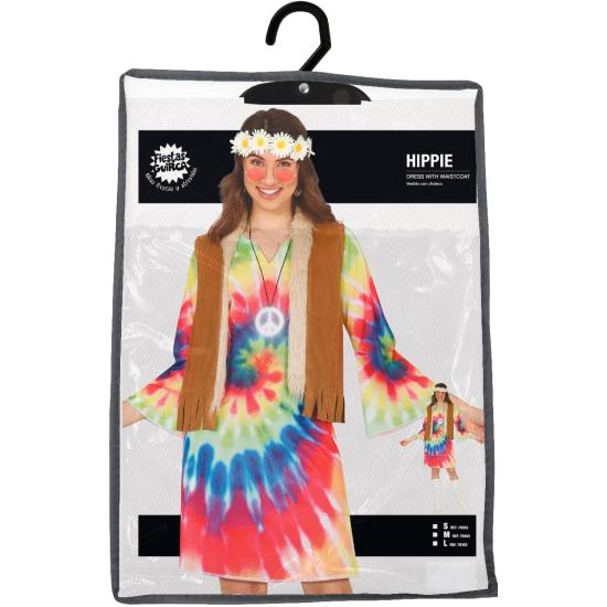 Fantasia Hippie Grafite para Mulheres