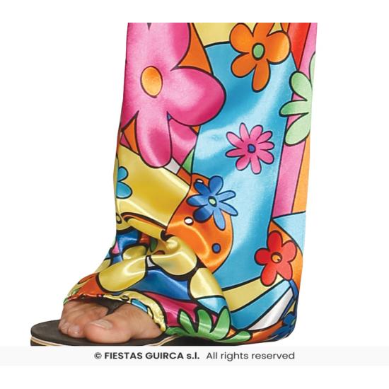 Fato de hippie Colgao Peta Feta para adulto