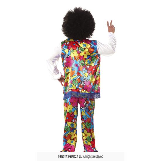 Fato de hippie Colgao Peta Feta para adulto