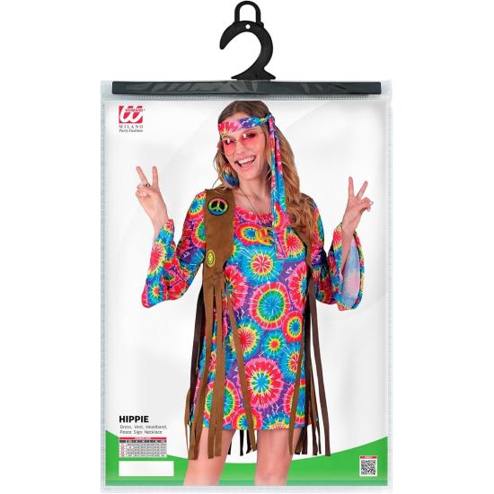 Fantasia hippie divertida para mulheres