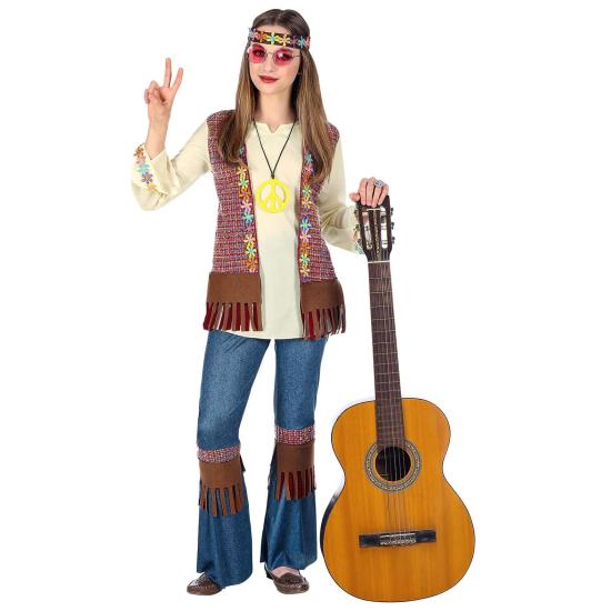 Fato de Hippie Paz e Amor para menina