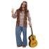 Fato de Hippie Porreta para adulto