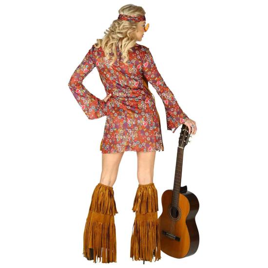 Fato de hippie psicodélico para adulto