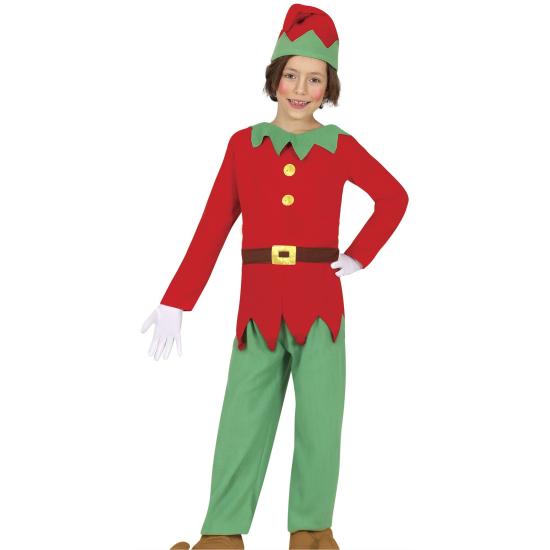 Fantasia infantil de Elfo Papai Noel.