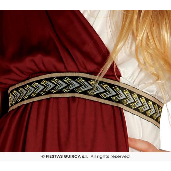 Fato de imperador romano para meninas