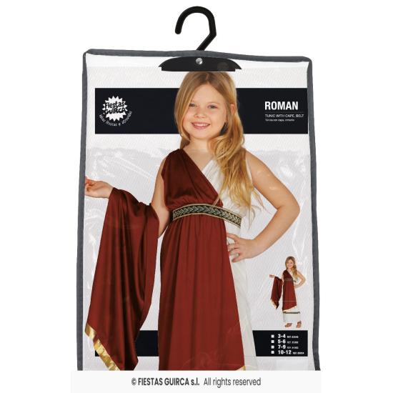 Fato de imperador romano para meninas