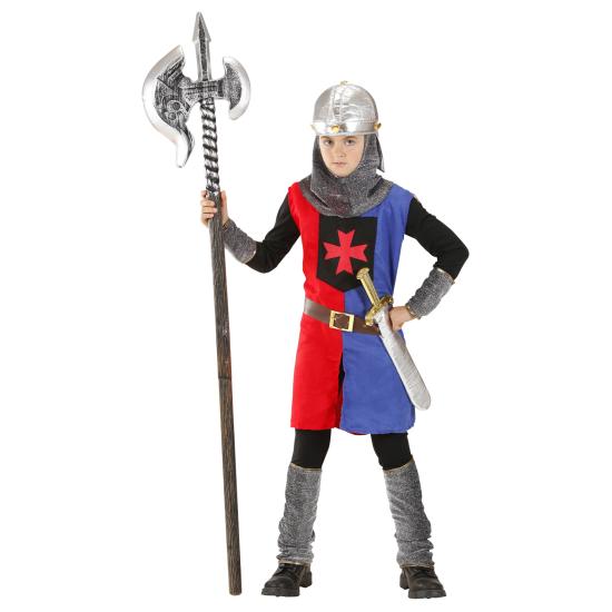 Fato de guerreiro medieval de Castela para criança