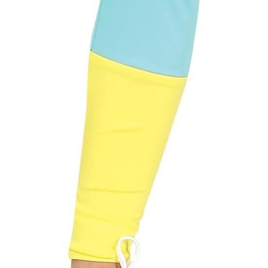 Fato de instrutora de ginástica para mulher adulta