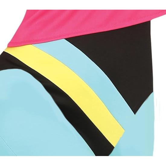 Fato de instrutora de ginástica para mulher adulta