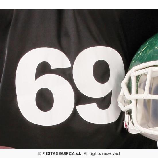 Fantasia de jogador de rugby adulto