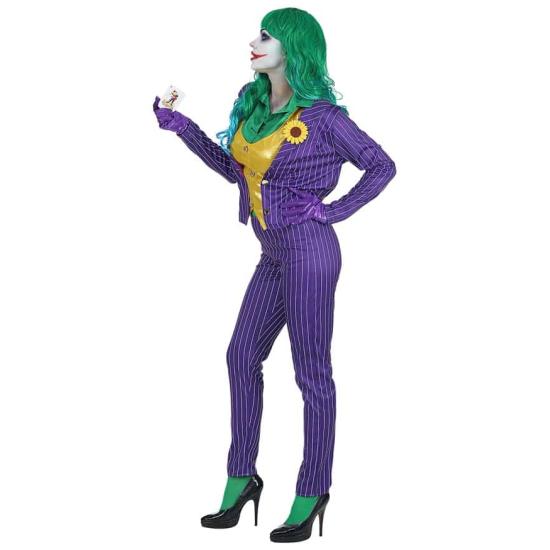 Fato de Lady Joker Villain Batman para adulto